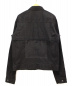 CHRISTIAN DADA (クリスチャンダダ) 19SS Laser Print Denim jacket ブラック サイズ:L：10800円
