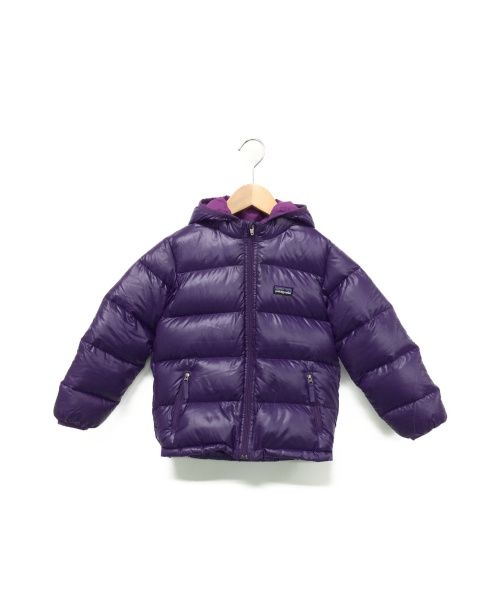 中古 古着通販 Patagonia パタゴニア ベビーハイロフトダウンセーターフーディ パープル サイズ 5t ブランド 古着通販 トレファク公式 Trefac Fashion