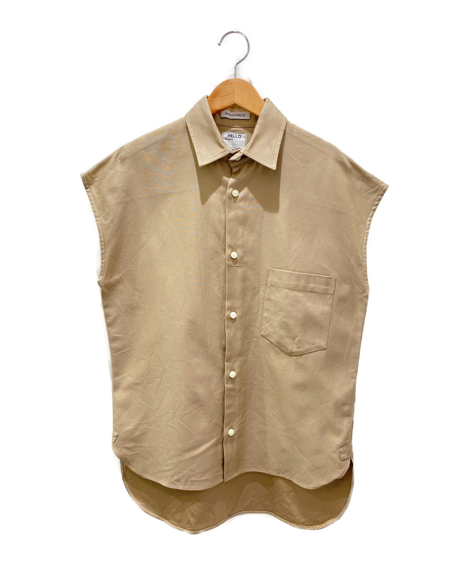 超歓迎 マディソンブルー ノースリーブシャツ asakusa.sub.jp