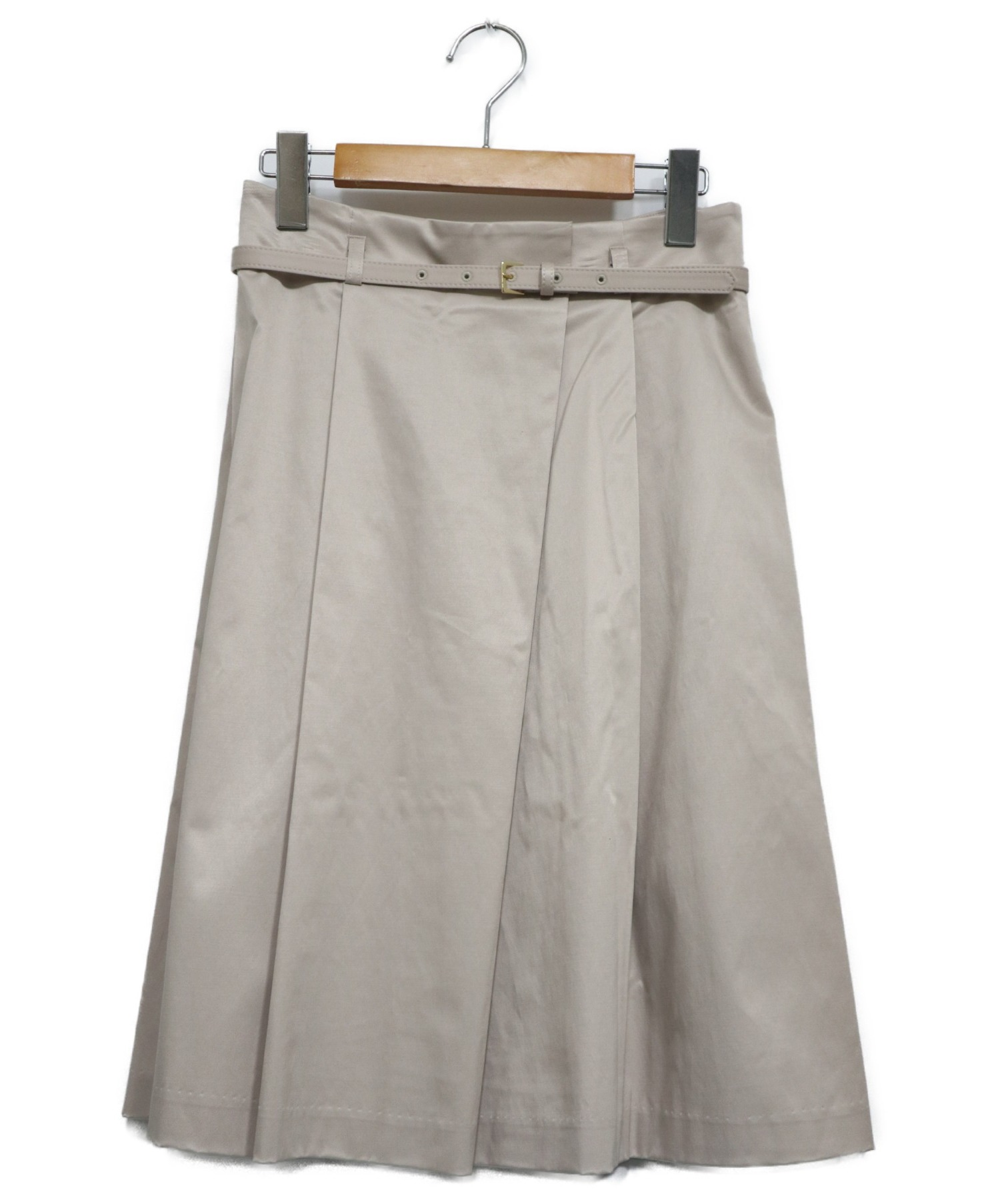 中古 古着通販 Anayi アナイ ベルト付スカート ピンク サイズ 38 未使用品 ブランド 古着通販 トレファク公式 Trefac Fashion