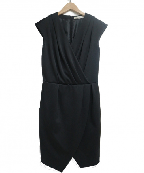 中古 古着通販 The Dress By Flicka ザ ドレスバイフリッカ カシュクールフロントキリカエワンピース ブラック サイズ Size 0 ブランド 古着通販 トレファク公式 Trefac Fashion