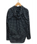 BLACK COMME des GARCONS (ブラックコムデギャルソン) ドットフードシャツ ブラック サイズ:M：4800円