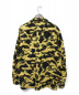 A BATHING APE (アベイシングエイプ) 1stカモミリタリーシャツジャケット オリーブ サイズ:XL：16800円