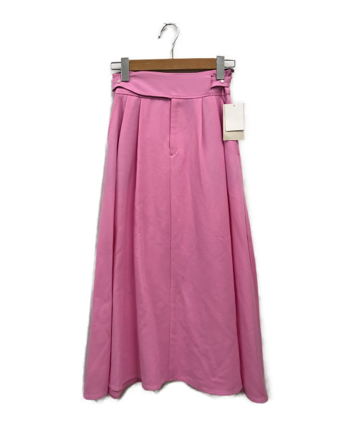 LE PHIL（ル フィル）LE PHIL (ル フィル) グルカデティールスカート ピンク 未使用品の古着・服飾アイテム