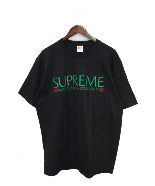 SUPREME（シュプリーム）Supreme (シュプリーム) 20AW Nuova York Tee ブラック サイズ:Ｌ 未使用品の古着・服飾アイテム