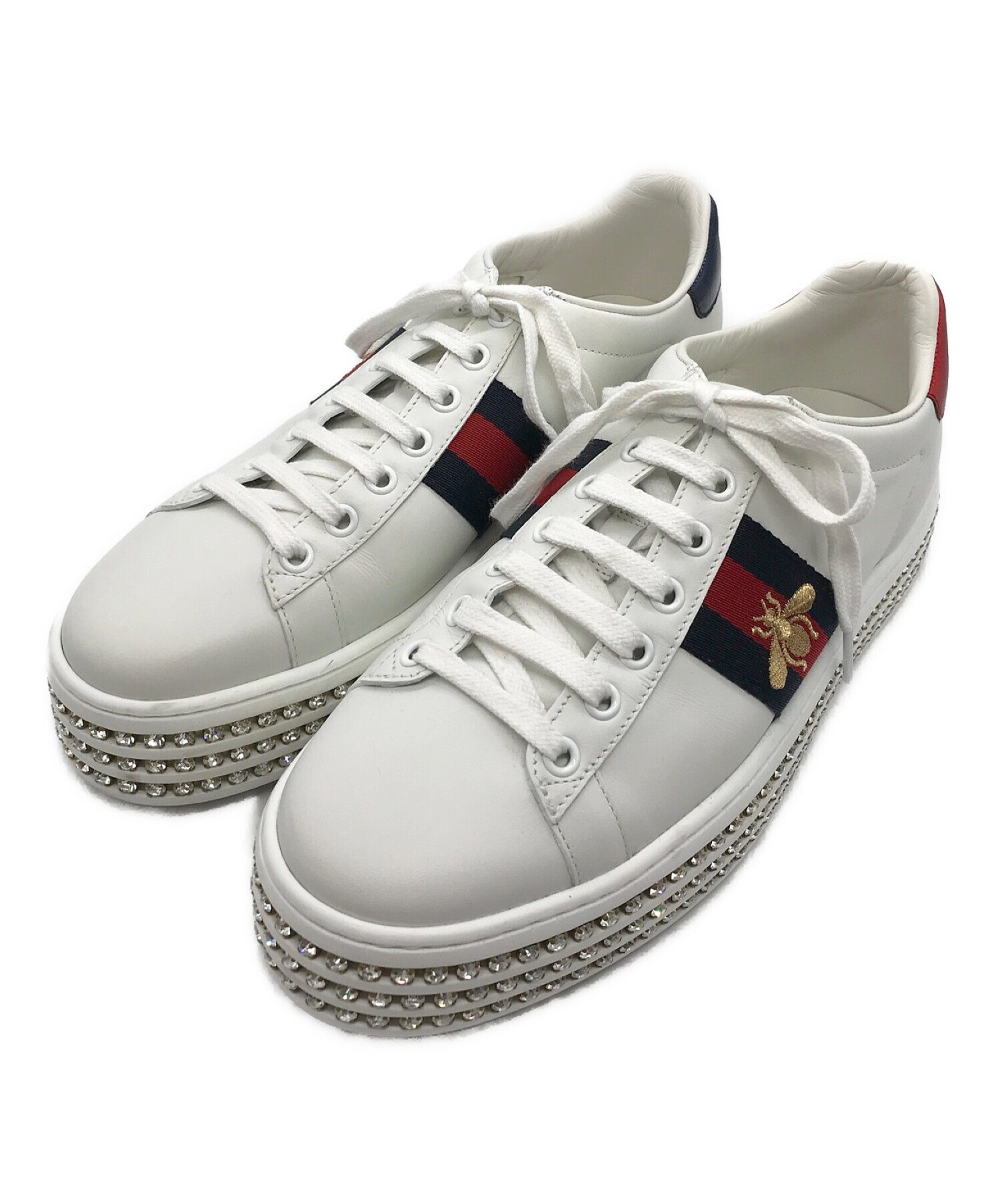 中古 古着通販 Gucci グッチ スニーカー サイズ 23 5 ブランド 古着通販 トレファク公式 Trefac Fashion