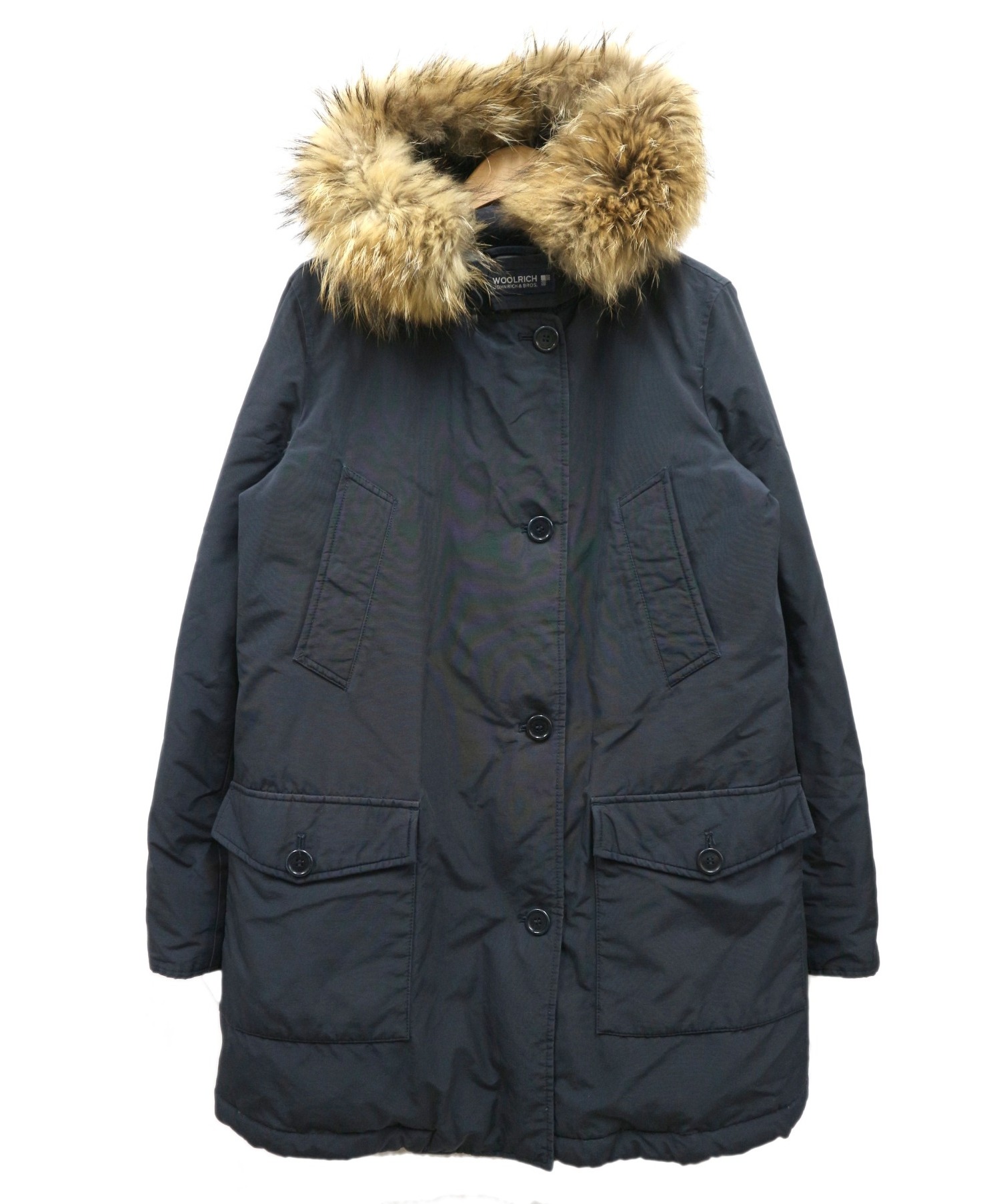 中古 古着通販 Woolrich ウールリッチ アークティックパーカー ネイビー サイズ M Ramar Cloth ブランド 古着通販 トレファク公式 Trefac Fashion