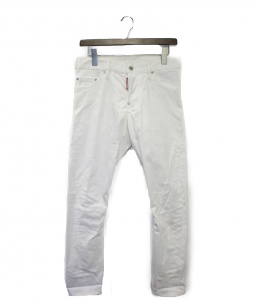 DSQUARED2（ディースクエアード）DSQUARED2 (ディースクエアード) Pants 5 Pockets ホワイト サイズ:XXSの古着・服飾アイテム