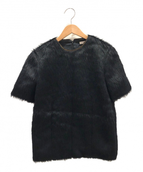 CELINE（セリーヌ）CELINE (セリーヌ) アルパカウールブラウス ブラック サイズ:36 未使用品の古着・服飾アイテム