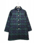 Traditional Weatherwear（トラディショナルウェザーウェア）の古着「チェックキルティングコート」｜グリーン
