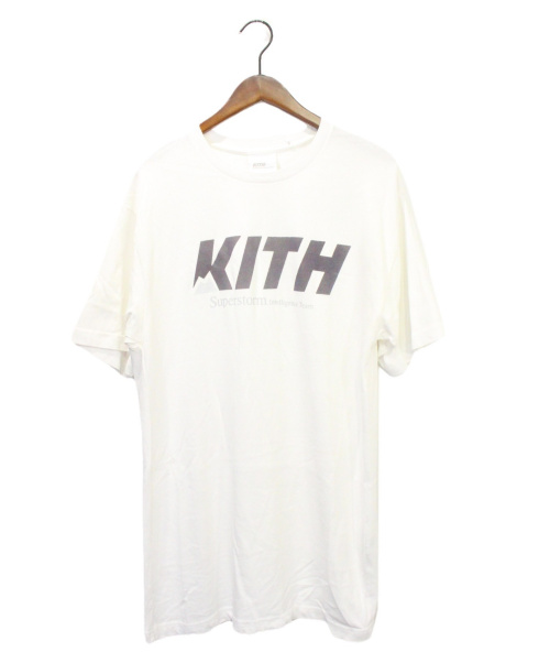 KITH（キス）KITH (キス) Aspen 2018 Peak T-Shirt ホワイト サイズ:Mの古着・服飾アイテム