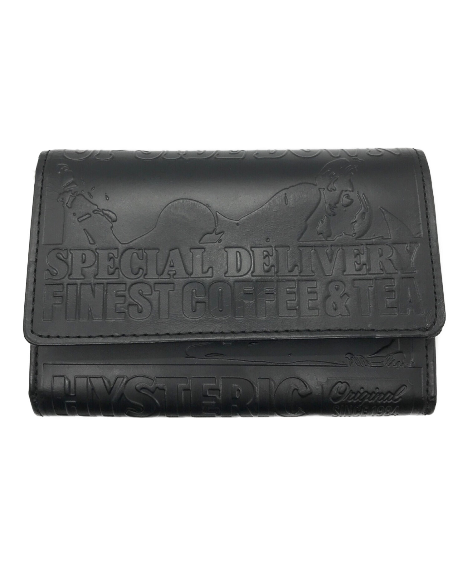 中古 古着通販 Hysteric Glamour ヒステリックグラマー エンボスガールズウォレット ブラック ブランド 古着通販 トレファク公式 Trefac Fashion