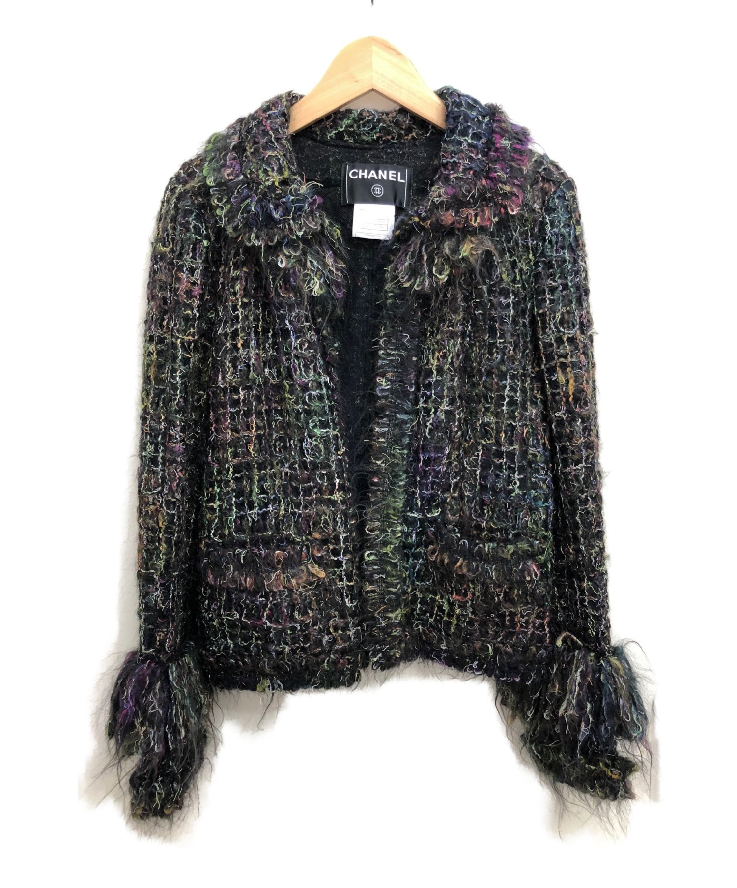 中古 古着通販 Chanel シャネル ツイードジャケット サイズ 36 ブランド 古着通販 トレファク公式 Trefac Fashion