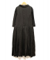 COMME des GARCONS (コムデギャルソン) サテンボリュームドレス ブラック サイズ:S：26800円