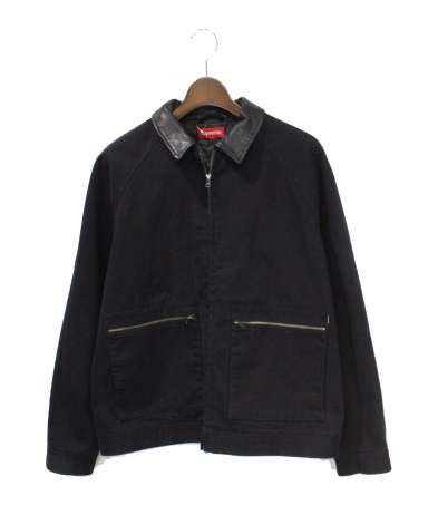 [中古]SUPREME(シュプリーム)のメンズ トップス Leather Collar Work Jacket