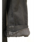 中古・古着 BLACK COMME des GARCONS (ブラックコムデギャルソン) ポリ縮絨丸襟コート ブラック サイズ:XS：13800円