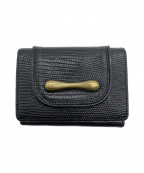 TOFF&LOADSTONE（トフアンドロードストーン）の古着「3つ折り財布」｜ブラック