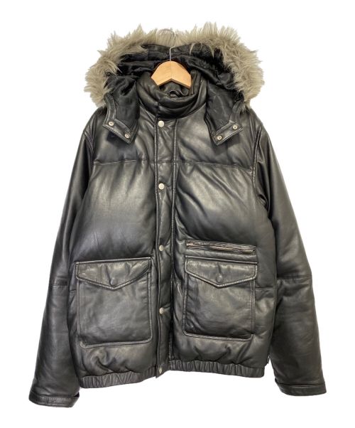 SUPREME（シュプリーム）SUPREME (シュプリーム) Leather Fur Lined Jacket ブラック サイズ:Mの古着・服飾アイテム