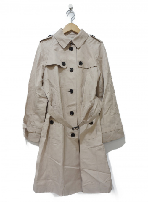 中古 古着通販 Burberry London バーバリーロンドン シルクリネンシングルトレンチコート ピンクベージュ サイズ 38 ブランド 古着通販 トレファク公式 Trefac Fashion