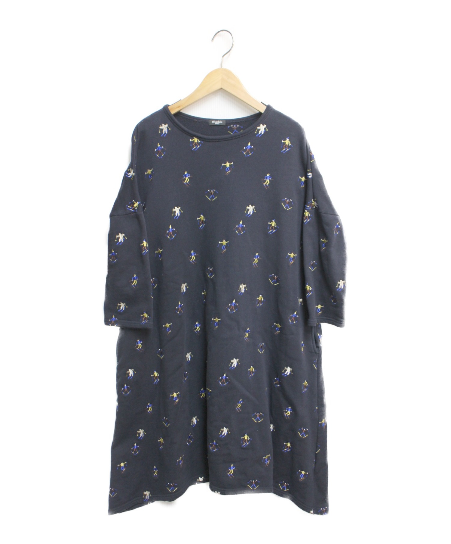 中古 古着通販 Marble Sud マーブルシュッド スキーヤーワンピース ネイビー サイズ 表記無し ブランド 古着通販 トレファク公式 Trefac Fashion