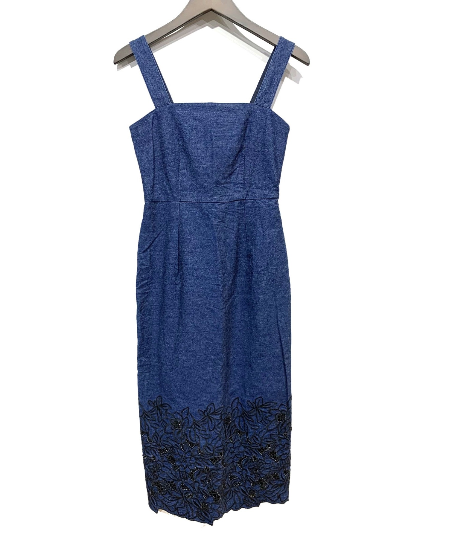 中古 古着通販 Jill Stuart ジルスチュアート ジョアンiラインワンピース インディゴ ブランド 古着通販 トレファク公式 Trefac Fashion