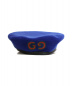 GUCCI (グッチ) ベレー帽 ブルー サイズ:M：24800円