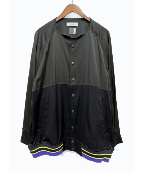 FACETASM（ファセッタズム）FACETASM (ファセッタズム) ノーカラージャケット ブラック サイズ:3の古着・服飾アイテム