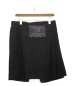 COMME des GARCONS HOMME PLUS（コムデギャルソンオムプリュス）の古着「ラップスカートパンツ」｜ブラック