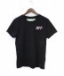 OFFWHITE (オフホワイト) Tシャツ ブラック サイズ:S：2980円