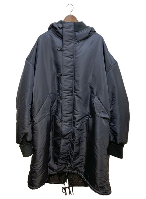 Y-3（ワイスリー）Y-3 (ワイスリー) パデットフーデットコート ブラック サイズ:XXLの古着・服飾アイテム