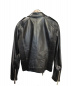 DSQUARED2 (ディースクエアード) ダブルライダースジャケット ブラック サイズ:48：79800円