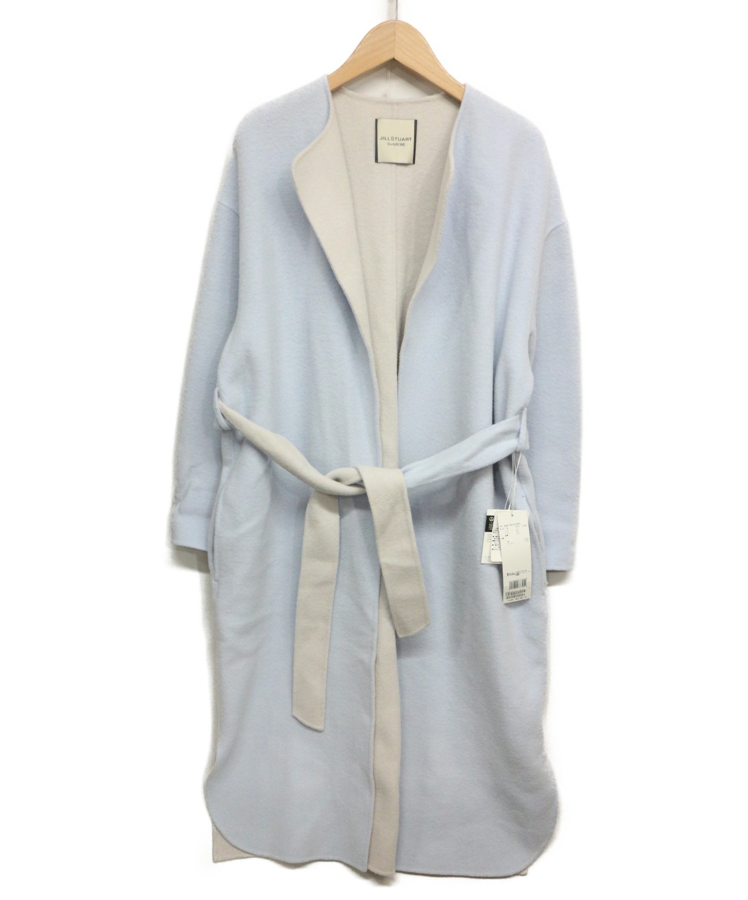 中古 古着通販 Jill Stuart ジルスチュアート ベラノーカラーリバーコート ブルー サイズ S ブランド 古着通販 トレファク公式 Trefac Fashion