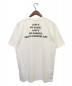 GOD SELECTION XXX (ゴットセレクショントリプルエックス) Tシャツ ホワイト サイズ:S 未使用品：5800円