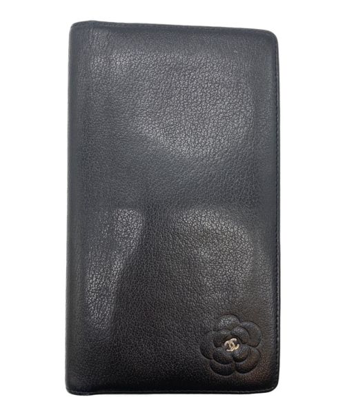CHANEL（シャネル）CHANEL (シャネル) 長財布 ブラックの古着・服飾アイテム