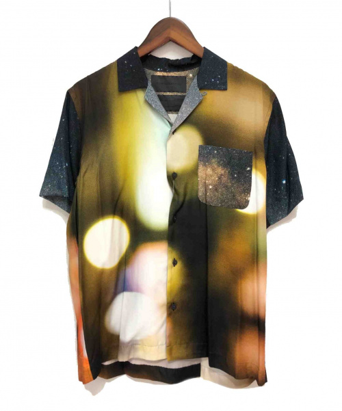 FUMITO GANRYU（フミトガンリュウ）FUMITO GANRYU (フミトガンリュウ) Watteau pleats Hawaiian shirt ブラウン サイズ:1 未使用品の古着・服飾アイテム