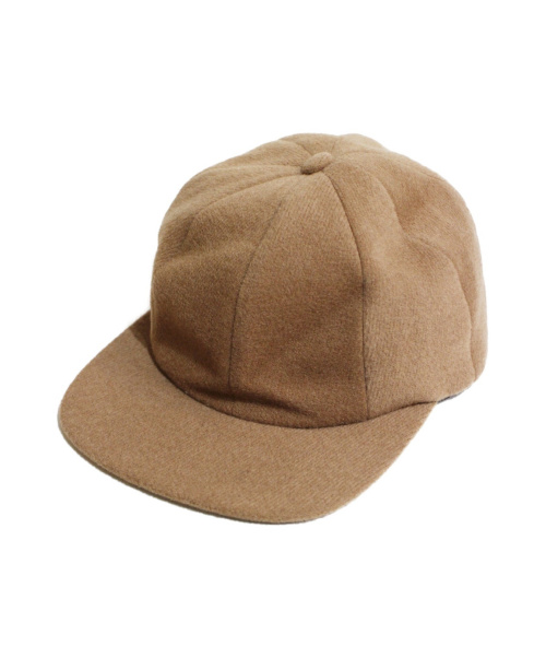 SUNSEA（サンシー）SUNSEA (サンシー) RAKUDA CAP キャメル サイズ:2 未使用品の古着・服飾アイテム