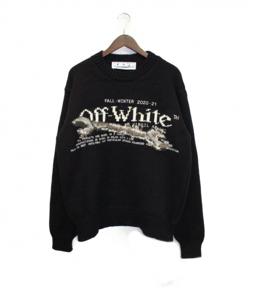 OFFWHITE（オフホワイト）OFFWHITE (オフホワイト) PASCAL TOOL CREWNECK ホワイト サイズ:M 未使用品の古着・服飾アイテム