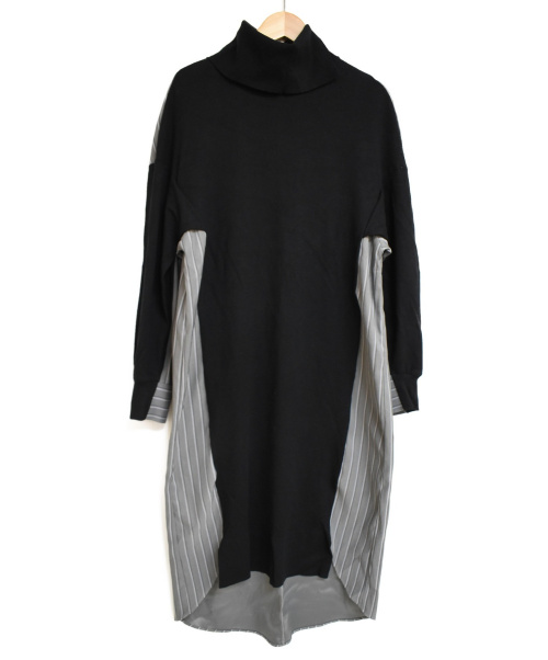 中古 古着通販 Cast キャスト ストライプコンビニットワンピース カーキ サイズ M ブランド 古着通販 トレファク公式 Trefac Fashion