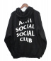 ANTI SOCIAL SOCIAL CLUB（アンチソーシャルソーシャルクラブ）の古着「パーカー」｜ブラック