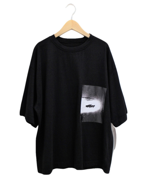 OAMC（オーエーエムシー）OAMC (オーエーエムシー) オーバーサイズTシャツ ブラック サイズ:Mの古着・服飾アイテム