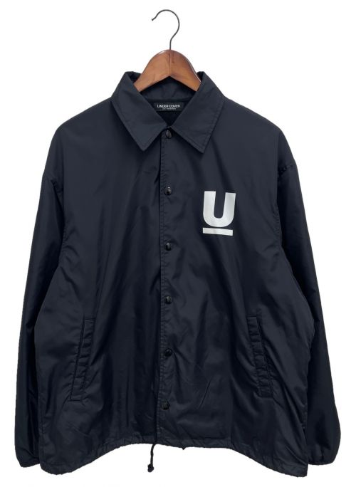 UNDERCOVER（アンダーカバー）UNDERCOVER (アンダーカバー) U FLEECE COACH JACKET ブラック サイズ:2の古着・服飾アイテム