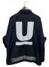 UNDERCOVER (アンダーカバー) U FLEECE COACH JACKET ブラック サイズ:2：9800円