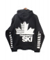 DSQUARED2 (ディースクエアード) ski hooded sweatshirt ブラック サイズ:Ｌ：25800円