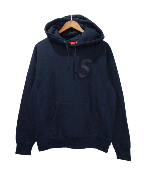 SUPREME（シュプリーム）Supreme (シュプリーム) Tonal S logo Hooded sweatshirt ネイビー サイズ:S 未使用品の古着・服飾アイテム