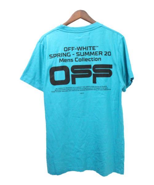 OFFWHITE（オフホワイト）OFFWHITE (オフホワイト) Tシャツ スカイブルー サイズ:Mの古着・服飾アイテム