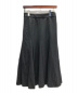 PRADA (プラダ) ウールロングスカート チャコールグレー サイズ:38：5800円
