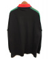 GUCCI (グッチ) 19AW ロゴロングスリーブポロシャツ ブラック×レッド サイズ:XL：31800円