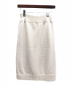 HERMES (エルメス) カシミヤニットスカート ホワイト サイズ:36：12800円