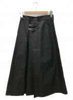 Droite lautreamont（ドロワットロートレアモン）の古着「CARREMANマソールイーズスカート」｜ブラック