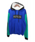 KENZO（ケンゾー）の古着「Logo Colorblock Hoodie」｜ブルー